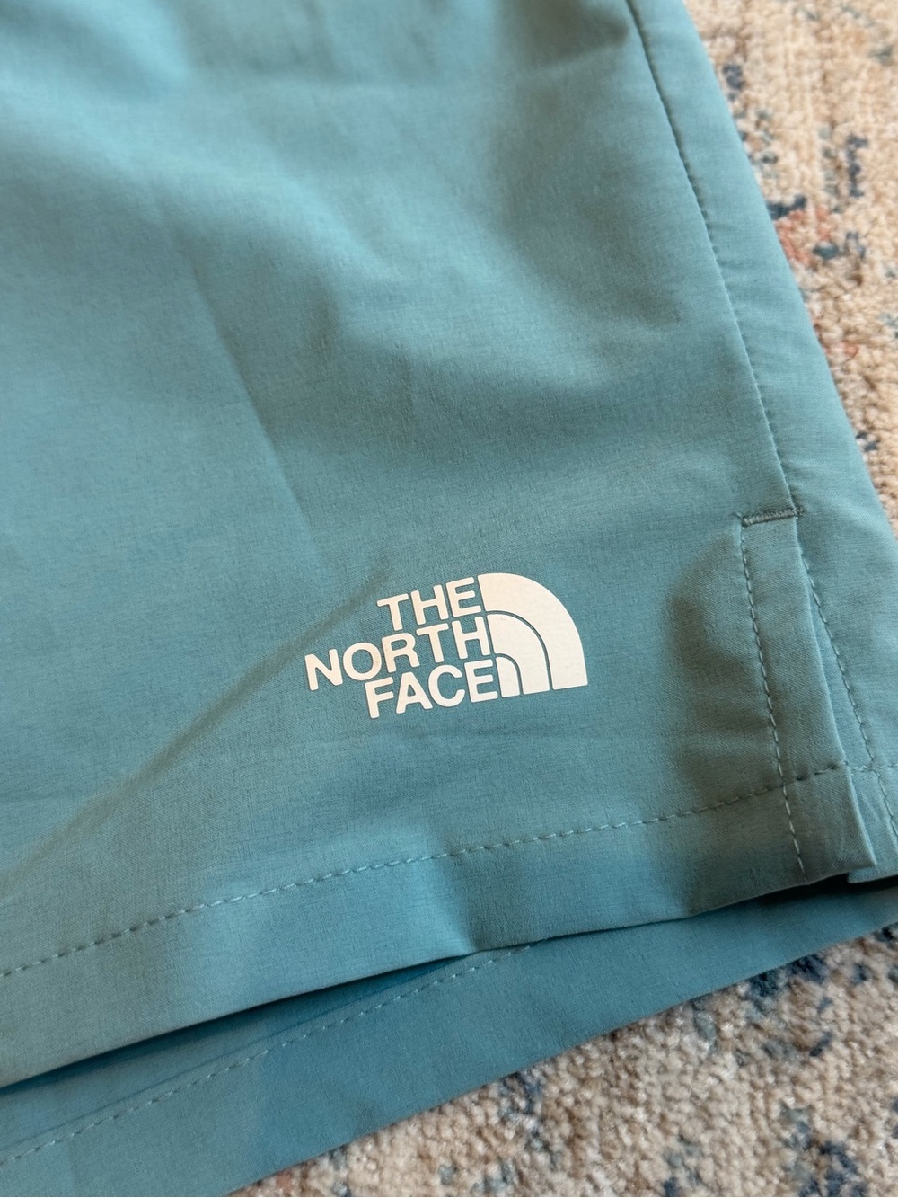 The North Face Women's Teal Athletic Running Shorts - Picture 2 of 8
